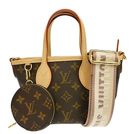 Louis Vuitton Neverfull NM Monogram Canvas BB Marrom