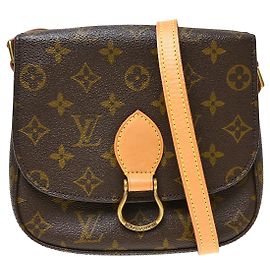 Louis Vuitton Saint Cloud Monogram Canvas MM Marrom