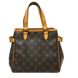 Louis Vuitton Batignolles Monogram Canvas Vertical Marron