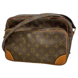 Borsa a tracolla Louis Vuitton Monogram Nile Marrone