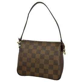 Louis Vuitton Damier Trousse Makeup Bag/Pouch Damier ebene