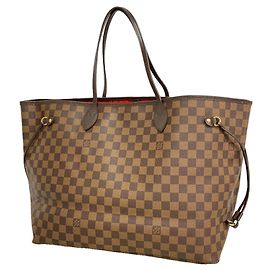 Saco Tote Louis Vuitton Damier Neverfull GM N51106 em Ebene Damier ebene