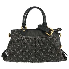 Louis Vuitton Neo Cabby Monogram Denim MM Noir