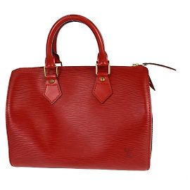Louis Vuitton Speedy Epi Leather 25 Vermelho