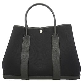 Hermès Borsa Tote Hermes Garden PM Nero