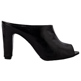 Autre Marque Mules en cuir Premiata Noir