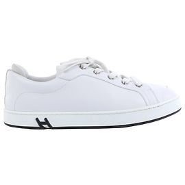 Zapatillas Hermès de piel de cabra blanca 38 251075Z Blanco