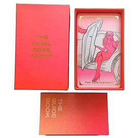 Autre Marque The Final Rose Tarot Deck - Original OOP Pink Rot Golden