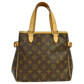Louis Vuitton Batignolles Monogramm Canvas Vertikal Braun