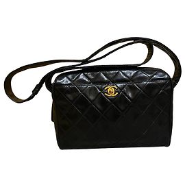 1996 Chanel CC gesteppte Lammleder Kamera Tasche Andere