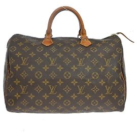 Louis Vuitton Speedy Monogram Canvas 35 Brown