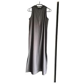 Balenciaga Long Black Technical Dress Black