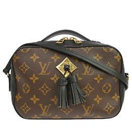 Louis Vuitton Saintonge Monogram Canvas with Leather Brown