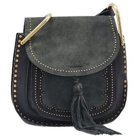 Chloé Chloe Hudson Studded Leather Small Negro
