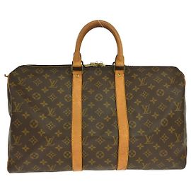 Louis Vuitton Keepall Monogram Canvas 45 Marrone