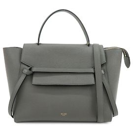 Céline Mini cintura in pelle testurizzata Celine Marrone