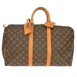 Louis Vuitton Keepall Monograma Lona 45 Marrom