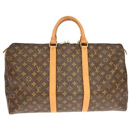 Louis Vuitton Keepall Monogram Multicolor 50 Marrone