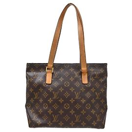 Louis Vuitton Cabas Piano Monogram Canvas Marron