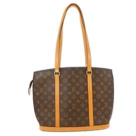 Louis Vuitton Babylone Monogram Canvas PM Braun