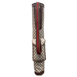 Gucci GG Supreme Monogram Golf Bag Brown Monogram