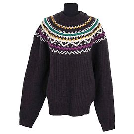 Isabel Marant GIL Wollpullover lila Lila