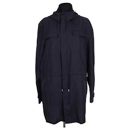 Giacca Fendi in seta blu navy Blu navy