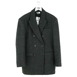 Isabel Marant Anthracite Cotton Coat Dark grey