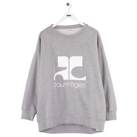 Courreges Sweatshirt Courrèges gris en coton Gris