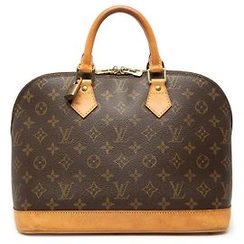 Louis Vuitton Monogram Alma PM Handtasche Braun Braun