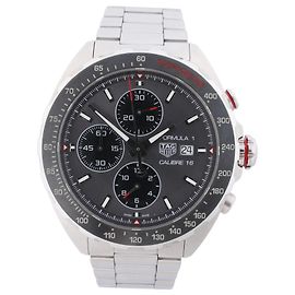 Relógio de pulso TAG Heuer Formula 1 Calibre 16 Chronograph, ref. CAZ2012-0 Cinza