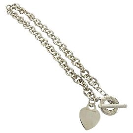 Autre Marque Tiffany & Co. Return to Heart Halskette Silber