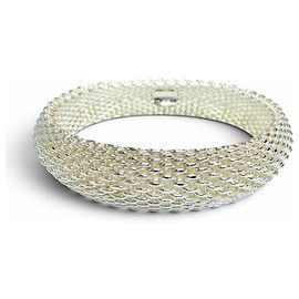 Autre Marque Bracciale rigido Tiffany Somerset in argento 925 Argento