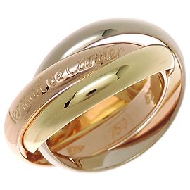 Cartier Three-Color Trinity Band Ring Other