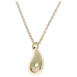 Autre Marque Collar Teardrop Tiffany & Co. 750YG Dorado