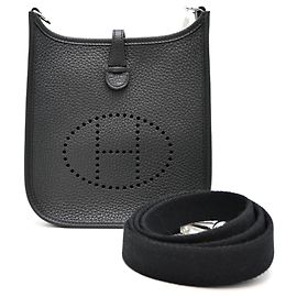 Hermès Borsa a tracolla Hermes Evelyne TPM Amazone K Nero