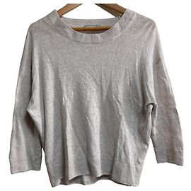 Autre Marque Top de malha de lin MARGARET HOWELL Marrom Cinza