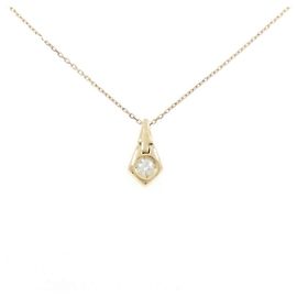 Autre Marque Colar de Diamantes Au750 Dourado