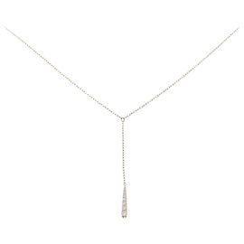 Autre Marque Au750 Diamond Necklace Golden