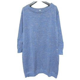 Autre Marque 45R Summer Knit Long Cutsew Bleu