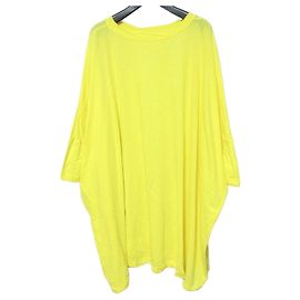Autre Marque Top in cotone oversize 45R Giallo