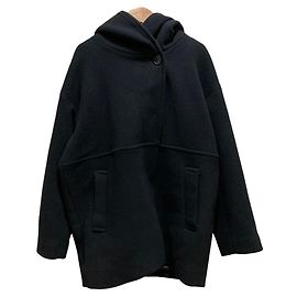 Autre Marque Abrigo de lana Super140 JOURNAL STANDARD Negro