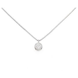 Autre Marque Collana in Pt850 e diamanti Argento