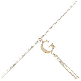 Autre Marque Pulsera Au750 Initial G Dorado
