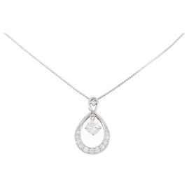 Autre Marque Collana di diamanti PT950 PT850 Argento