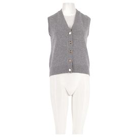 Autre Marque Jersey de cachemira gris Gris