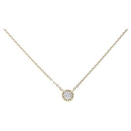 Autre Marque Collier en diamants Au750 Doré