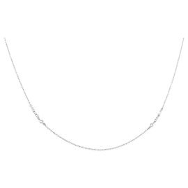 Autre Marque Collier en diamant Au750 Argenté