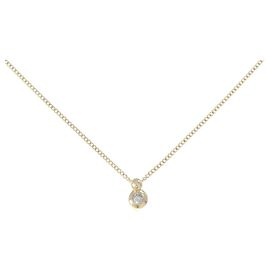 Autre Marque Collier en diamants Au750 Doré