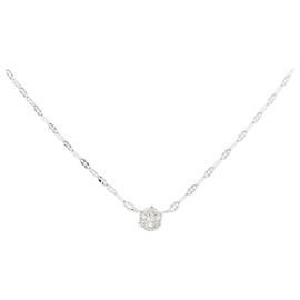 Autre Marque Collana di diamanti Au750 Argento